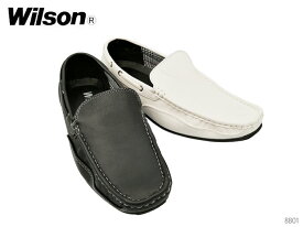 ウィルソン Wilson 8801 メンズドライビングシューズ デッキシューズ モカシン ローファー スリッポン 靴
