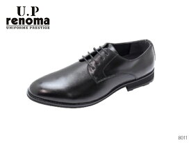 U.P renoma ユーピーレノマ 8011 プレーントゥ 軽量 防水 ビジネスシューズ メンズ 靴 紳士靴 幅広 4E