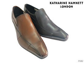 【エントリーで全品ポイントプラス10倍！】 キャサリンハムネット ロンドン KATHARINE HAMNETT LONDON 31682 スリッポン ドレスシューズ ビジネス メンズ 靴 正規品