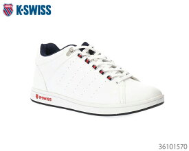 ケースイス K-SWISS KS 100 2KSU-100 ホワイト/ネイビー/レッド ローカット スニーカー 正規品 新品 ユニセックス 靴