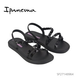 Ipanema イパネマ MEU SOL FLATFORM SP27148964 ブラック/ライラック レディース サンダル ビーチサンダル PVC素材