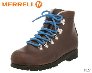 MERRELL  LEATHER U[ 1027 j1027 BROWN×MOGANO Y fB[X u[c