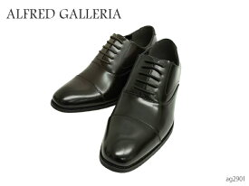 【エントリーで全品ポイントプラス10倍！】 ALFRED GALLERIA アルフレッドギャレリア AG2901 防水 防滑 メンズ ビジネスシューズ レースアップ シューズ 靴 グリップソール