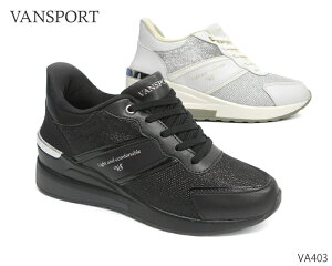 VAN SPORT ヴァンスポーツ VA403 軽量 レディース カジュアル メッシュ スポーツ ウォーキング シューズ スニーカー スリッポン 靴