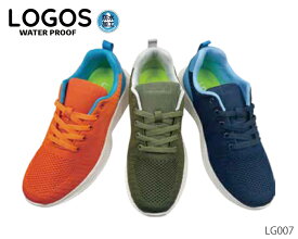 LOGOS ロゴス メンズ スニーカー 靴 撥水 汚れにくい 軽量 軽い 疲れにくい LG-007 フライニット