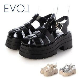 �y�S�i�|�C���g�v���X10�{�I�v�G���g���[�z EVOL �C�[�{�� ���E���h����O���J�T���_�� JA5968 ���f�B�[�X �T���_�� �O���J�T���_�� ���� �J�W���A�� ���[�h �N�[�� �e�[�}�p�[�N ���C�u ����