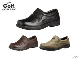 マドラス 製 City Golf シティ ゴルフ GF901 メンズ カジュアルシューズ 幅広 スリッポン 靴