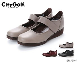 City Golf シティ ゴルフ GFL5210A 甲ベルトフラットパンプス カジュアル レディース シューズ 靴 正規品
