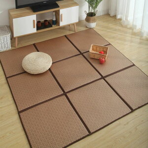 【50%OFFクーポン】4タイプ 籐マット置き畳 ユニット 畳 半畳 和モダン 180*240cm 籐マット 汚れにくい 水に強い ポリプロピレン 軽量 半畳 畳 和モダン ラグ 折りたたみ収納 置き畳 水拭きできる