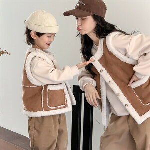 【クーポン利用で最大1000円OFF!】親子 ペアルック 赤ちゃん ベスト 親子 ペアルック ベスト ゆったり ママ 親子 ペアルック 女の子 冬 ペアルック 親子 ブランド ベスト パパ 男の子 親子お揃