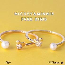 指輪 リング レディース k10 10金 ミッキー ミニー ディズニー Disney イエローゴールド ピンクゴールド かわいい おしゃれ シンプル 華奢 ミッキーマウス ミニーマウス プレゼント ギフト 記念日 誕生日 アクセサリー