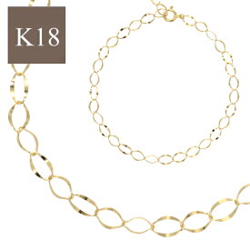 クーポン配布中 ブレスレット レディース ゴールド k18 18金 k18 イエローゴールド チェーン チェーンブレスレット シンプル 華奢 金属アレルギー ニッケルフリー プレゼント アクセサリー 日本製 可愛い 重ねづけ