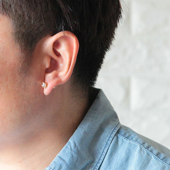 楽天市場 ピアス メンズ ブランド 片耳 ピアス シルバー925 シルバー シンプル かっこいい 大人 10代 代 30代 ラッピング無料 人気 ギフト プレゼントroyal Stag Zest キュービックジルコニア Co 1 プレシャスジュエリー楽天市場店