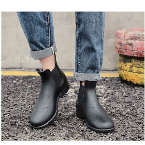 レインブーツ ヒール レディース ショート おしゃれ 通勤 大きいサイズ 高級 サイドゴア キッズ レインシューズ PVC レインブーツ 完全防水 防水 ビジネス 厚底