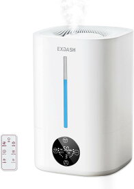 楽天P10倍 加湿器 加熱式 大容量 5L 2023新登場 プラズマ空間除菌 ハイブリッド加湿器 卓上 アロマ対応 4重除菌浄化 空気清浄機能 100℃高温除菌 6段階ミスト 加熱式加湿器 省エネ 静音設計 空焚き防止 水漏れ防止 リモコン付 最大35畳対応 寝室 事務所 オフィス用家庭用