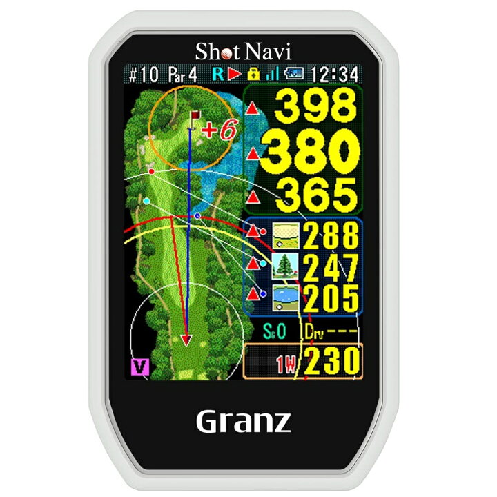 楽天市場】【楽天ポイント10倍】ショットナビ GRANZ 距離計 時計 GPS 