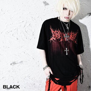 楽天市場 V系 メンズ Tシャツ ヴィジュアル系 ファッション 半袖tシャツ V系 ファッション 夏 ロック ファッション Tシャツ メタルバンド Tシャツ ダメージ パンク ロック 派手な 服 個性的 ロックtシャツ ビジュアル系 派手 ハードロック Tシャツ 大きいサイズ 衣装 Oz
