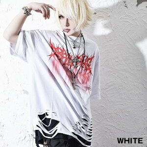 楽天市場 V系 メンズ Tシャツ ヴィジュアル系 ファッション 半袖tシャツ V系 ファッション 夏 ロック ファッション Tシャツ メタルバンド Tシャツ ダメージ パンク ロック 派手な 服 個性的 ロックtシャツ ビジュアル系 派手 ハードロック Tシャツ 大きいサイズ 衣装 Oz