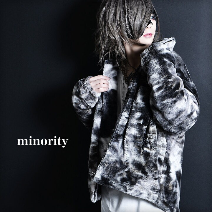 楽天市場 Minority Tie Dye Boa Jacket ボア ジャケット メンズ アウター 個性的 派手な 服 ボア ジャケット モード系 メンズ アウター ストリート系 冬 アウター ボアジャン V系 アウター ストリート ヴィジュアル系 タイダイ ムラ染め モコモコ ふわふわ オーバー