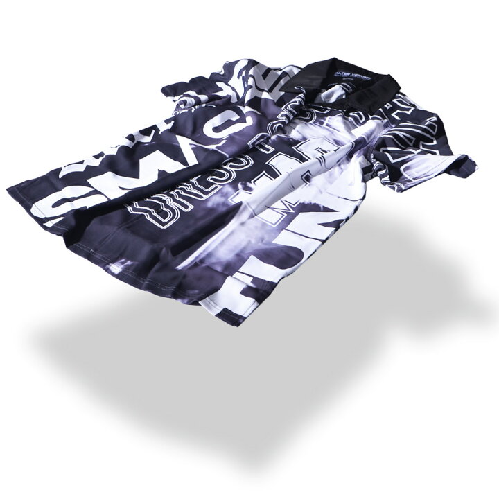 楽天市場 ストリートファッション V系 病み かわいい 地雷 モデル 韓国系 韓国ファッション シャツ 半袖シャツ メンズ 個性的 奇抜 秋 ブランド おしゃれ服 Alter Venomv Rough Shirt Ozオズ