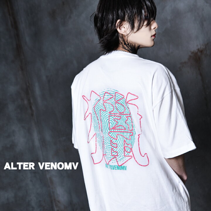 楽天市場 カットソー メンズ Tシャツ V系 ヴィジュアル系 ファッション 大きいサイズ 半袖tシャツ ストリート系 ブランド オーバーサイズ レディース サイバーパンク サイバー ファッション 服 個性的 派手 パンク ロック モード系 オシャレ 原宿系 オルターベノム Alter