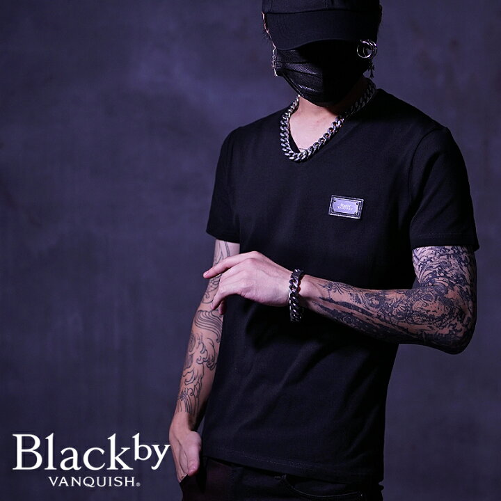 楽天市場】【送料無料】Tシャツ メンズ ブランド Vネック ブラックバイ 