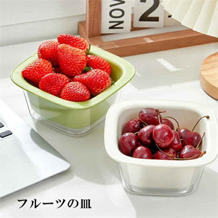 サラダランチセット🥗】 ボリュームいっぱいのサラダをメインに！ 自家製ドレッシングをお選びいただき、、、  お好きなドリンク＋バケット＋ドリンク＋ミニデザートがつく ヘルシーで満足感も高い人気のセットです✨ JUNCHENG1008 フルーツ サラダ プレート シンプル ライト ラグジュアリー スタイル フルーツ トレイ ホーム リビング