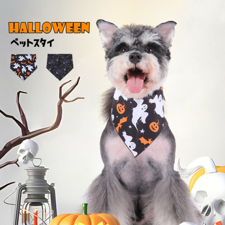 楽天市場】ペットスタイ ペット涎掛け ハロウィン 猫用 犬用  