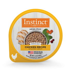 【ポイント10倍】Instinct MINCED CHICKEN RECIPE(ミンチ チキン レシピ) 猫用 99g カップ ウェットフード