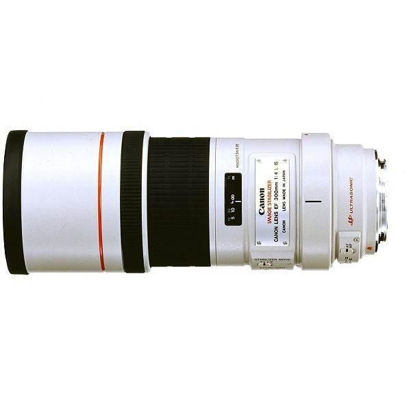 中古 Canon 国内送料無料 EF 300mm 授与 F4L USM IS １年保証 美品