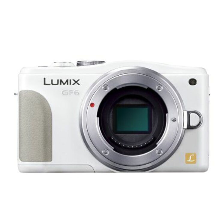 中古 1年保証 美品 Panasonic LUMIX DMC-GF6 ボディ ホワイト（楽天 