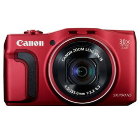 【中古】【1年保証】【美品】Canon PowerShot SX700 HS レッド