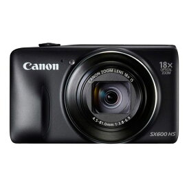 【中古】【1年保証】【美品】Canon PowerShot SX600 HS ブラック