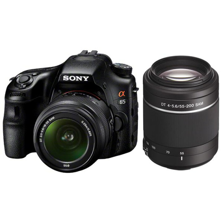 楽天市場】【中古】【1年保証】【美品】SONY α65 ダブルズームキット  