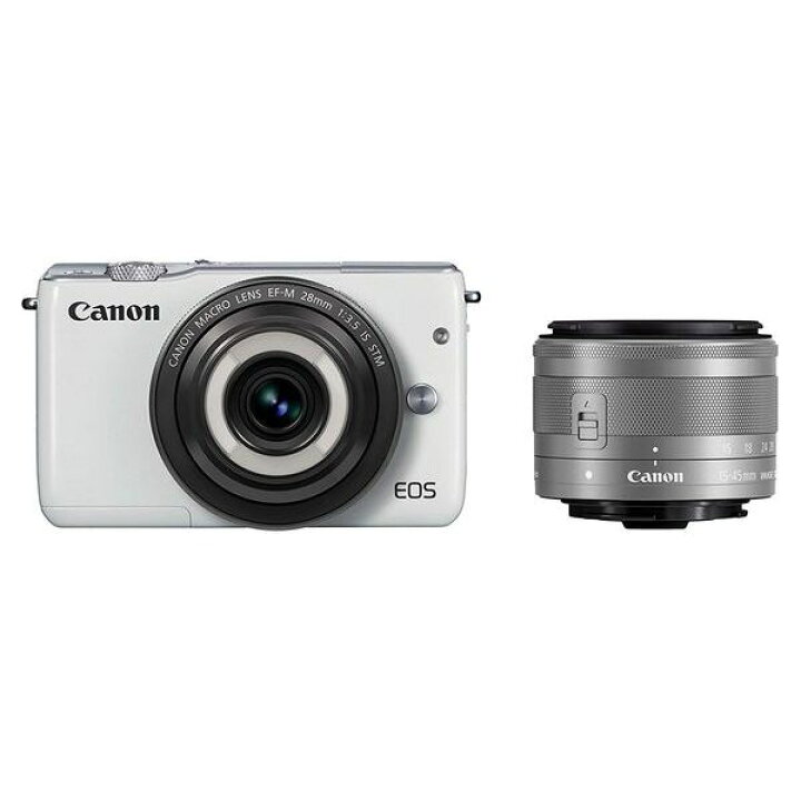 楽天市場】【中古】【1年保証】【美品】Canon EOS M10 15-45mm 28mm 