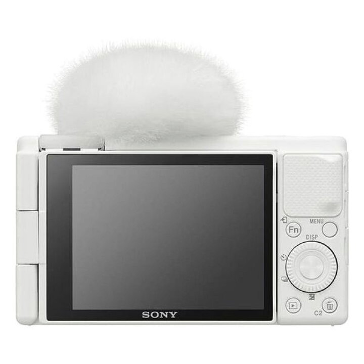 楽天市場】【中古】【1年保証】【美品】SONY VLOGCAM ZV-1 ホワイト 