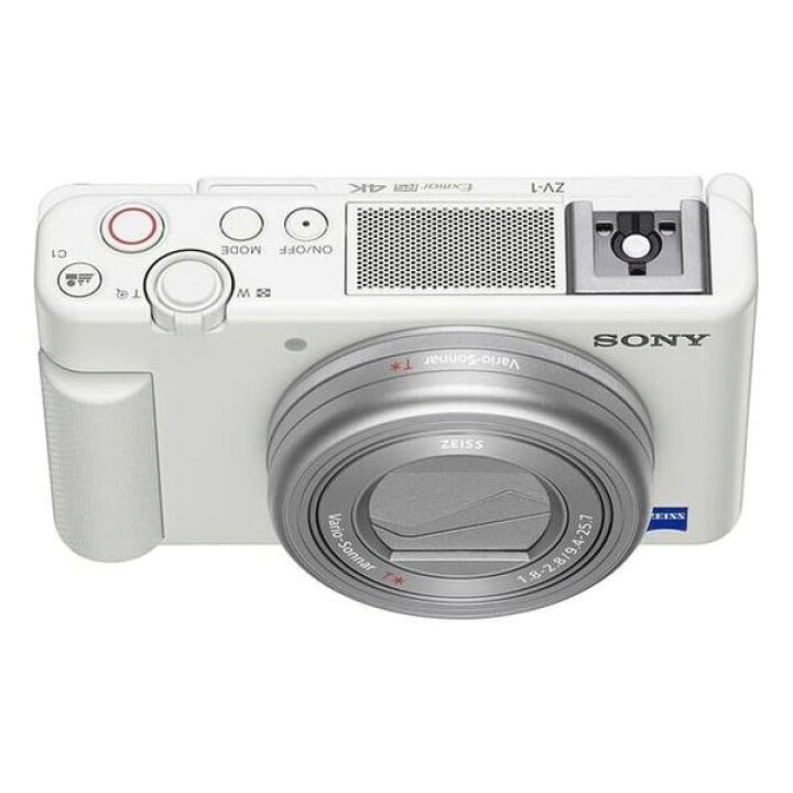 楽天市場】【中古】【1年保証】【美品】SONY VLOGCAM ZV-1 ホワイト 