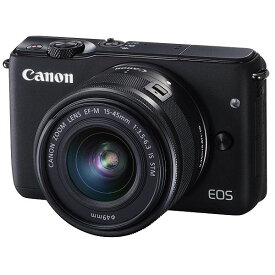 【中古】【1年保証】【美品】Canon EOS M10 15-45mm IS STM レンズキット ブラック