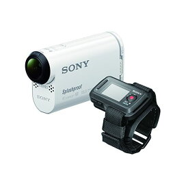【中古】【1年保証】【美品】SONY ビデオカメラ HDR-AS100VR リモコンキット