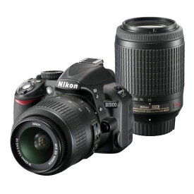【中古】【1年保証】【美品】Nikon D3100 18-55mm 55-200mm VR ダブルズームキット ブラック