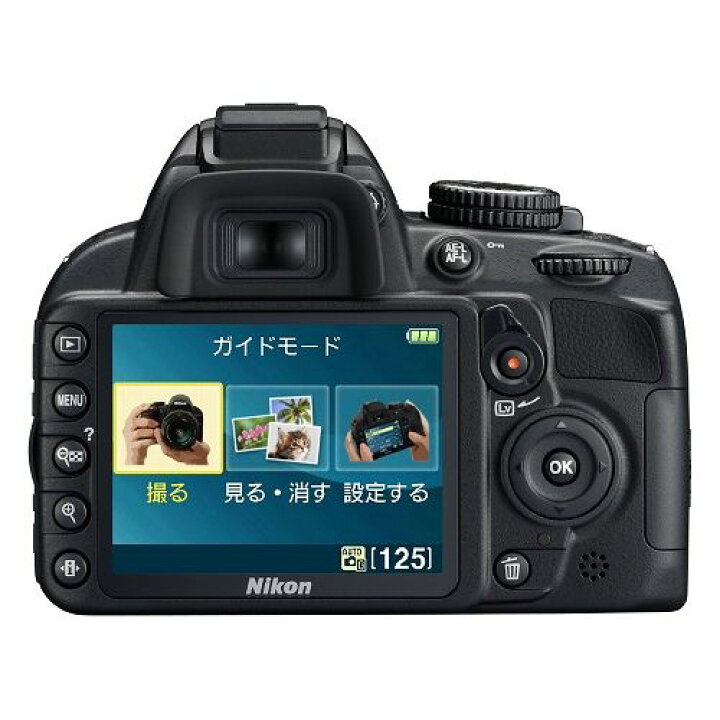 初心者向け○超簡単○Wi-Fi転送○手ブレ補正○ニコン D3100