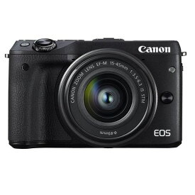 【中古】【1年保証】【美品】Canon EOS M3 15-45mm IS STM レンズキット ブラック