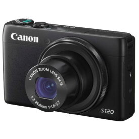 【中古】【1年保証】【美品】Canon PowerShot S120 ブラック