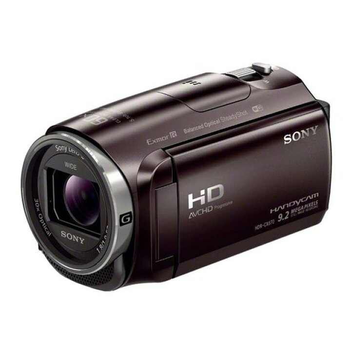 楽天市場】【中古】【1年保証】【美品】SONY HDR-CX670 ボルドー  
