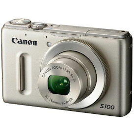 【中古】【1年保証】【美品】Canon PowerShot S100 シルバー