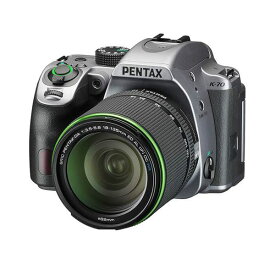 【中古】【1年保証】【美品】PENTAX K-70 DA 18-135mm WR レンズキット シルキーシルバー