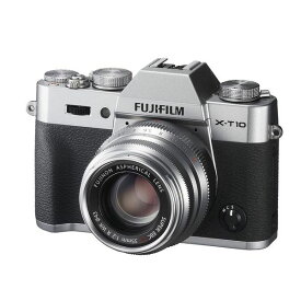 【中古】【1年保証】【美品】FUJIFILM X-T10 35mm F2 レンズキット シルバー