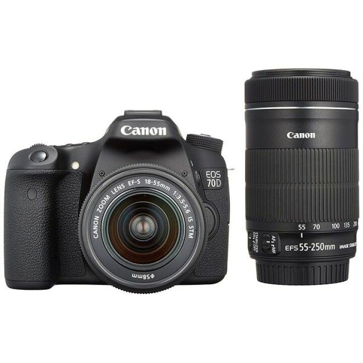 楽天市場】【中古】【1年保証】【美品】Canon EOS 70D 18-55mm 55  