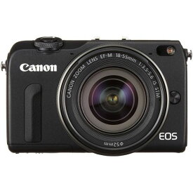 【中古】【1年保証】【美品】Canon EOS M2 レンズキット 18-55mm IS STM ブラック