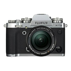 【中古】【1年保証】【美品】FUJIFILM X-T3 レンズキット XF 18-55mm R LM OIS シルバー